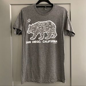 🥁 Map of San Diego California shirt